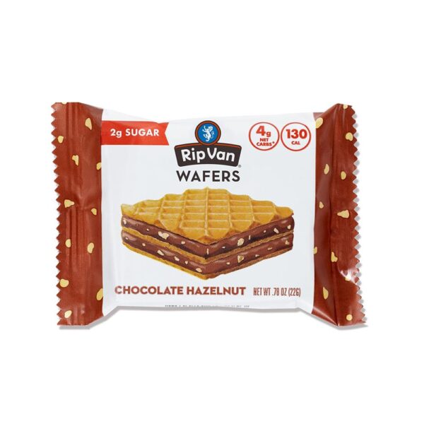 Rip Van Chocolate Hazelnut Wafer Cookies